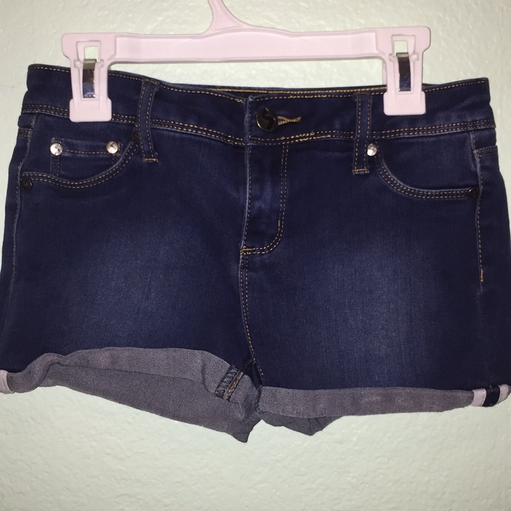 Dark blue shorts